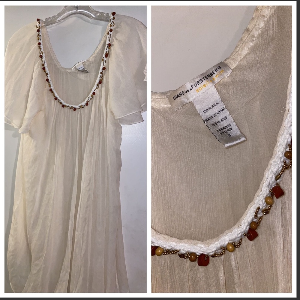 DVF beach cover up